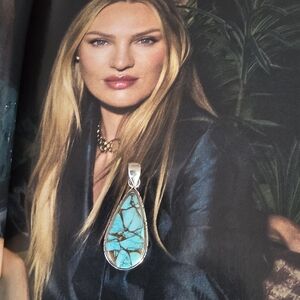 🆕️Mint Dahlia Pendant In Sterling Silver